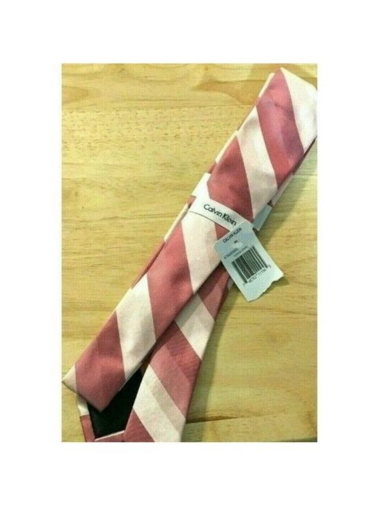 Calvin Klein Other - Mens Calvin Klein Sunrise Stripe 100% Silk Dress Neck Tie 1 Size NWT